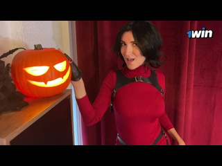 halloween ada wong forgot to put on her panties and was well fucked