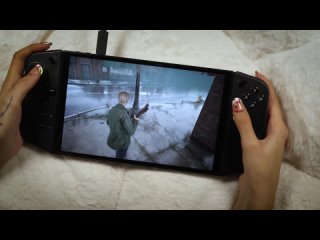 playing horror games on my handheld until i fall asleep asmr silent hill, resident evil more